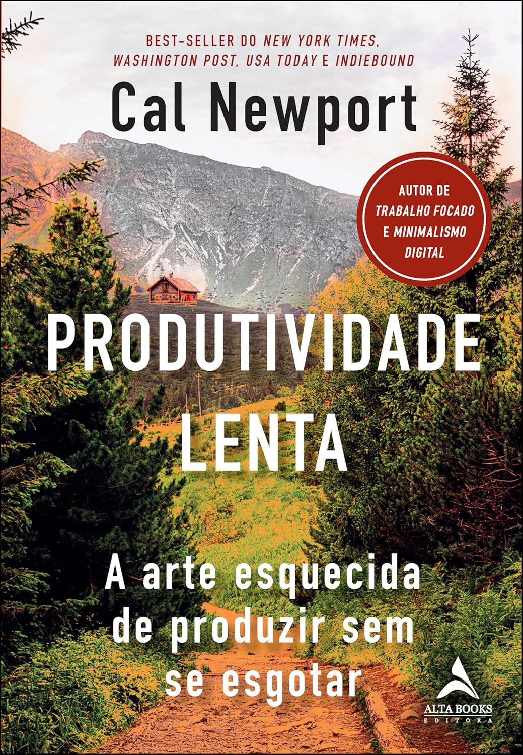 Capa do livro Produtividade lenta