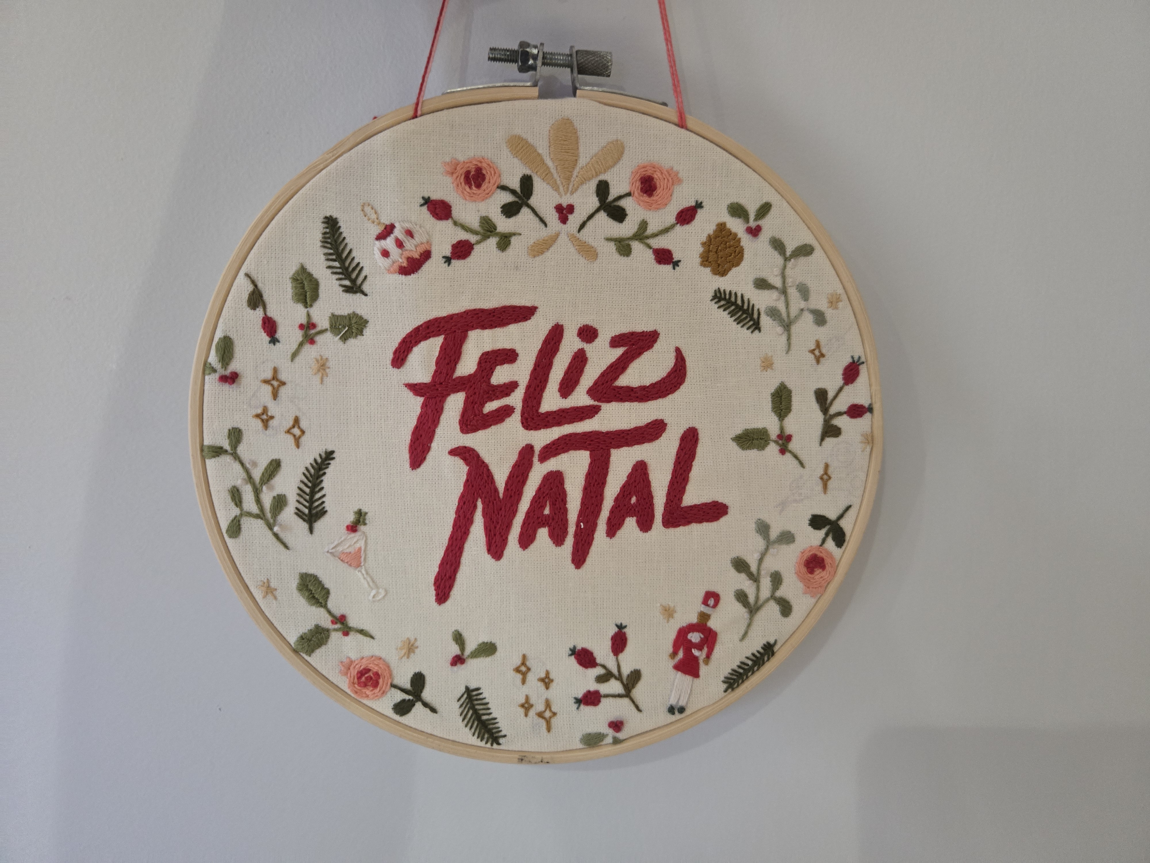 Bordado finalizado